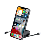 2-in-1 oplaadkabel van kunststof met magnetische standaard vierde weergave