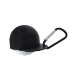 Sleutelhanger met karabijnhaak en golfpetdesign met bal tweede weergave