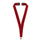 Klassieke lanyard van polyester met veiligheidsluiting tweede weergave