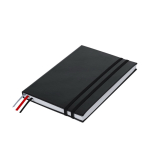 A5 gelijnd notitieboek met harde kaft en 3 bladwijzers tweede weergave