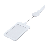 Uittrekbare lanyard met afneembare kaarthouder en clip derde weergave