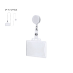 Uittrekbare lanyard met harde kaarthouder en koord van 70cm