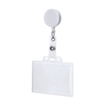 Uittrekbare lanyard met harde kaarthouder en koord van 70cm tweede weergave