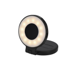 LED-ringlamp met magnetische koppeling voor mobiel of PC derde weergave