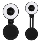 LED-ringlamp met magnetische koppeling voor mobiel of PC vierde weergave