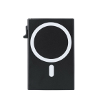 Aluminium kaarthouder met magnetische bevestiging en RFID kleur zwart  negende weergave