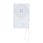 Magnetische powerbank met draadloos opladen 10.000mAh kleur wit  negende weergave