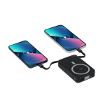 Magnetische Magsafe-powerbank met standaard 10.000mAh achtste weergave