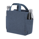 Isolerende koeltas van polyester met handgrepen en vakken tweede weergave