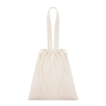 Katoenen tas met trekkoorden en stevige hengsels 180 g/m² vijfde weergave