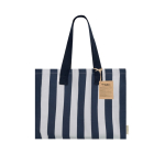 Gerecyclede katoenen tas met vouwbodem en hengsels 310 g/m² tweede weergave