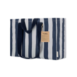 Gerecyclede katoenen tas met vouwbodem en hengsels 310 g/m² derde weergave