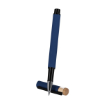 Bamboe rollerpen met aluminium en rubber afwerking tweede weergave