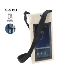 Tasje voor mobiel met transparant scherm en touchbediening