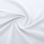 Witte polo voor volwassenen met korte mouwen 180 g/m² vierde weergave