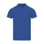 Unisex polo van piqué katoen met korte mouwen 180 g/m² kleur blauw  negende weergave