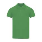 Unisex polo van piqué katoen met korte mouwen 180 g/m² kleur groen  negende weergave
