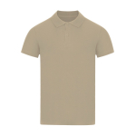 Unisex polo van piqué katoen met korte mouwen 180 g/m² kleur khaki  negende weergave
