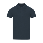 Unisex polo van piqué katoen met korte mouwen 180 g/m² kleur marineblauw  negende weergave