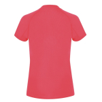 Polyester dames T-shirt met korte raglanmouwen 135 g/m² tweede weergave