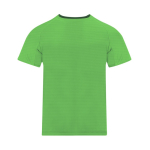 Technisch kinder-T-shirt van polyester 135 g/m² kleur groen  negende weergave