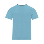 Technisch kinder-T-shirt van polyester 135 g/m² kleur turkoois  negende weergave