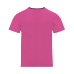 Technisch kinder-T-shirt van polyester 135 g/m² kleur fuchsia  negende weergave
