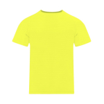 Technisch kinder-T-shirt van polyester 135 g/m² kleur neon geel  negende weergave