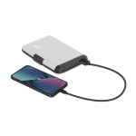 2-in-1 kaarthouder met aluminium powerbank en RFID derde weergave