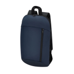 Zakelijke rugzak van synthetisch leer met ritssluiting tweede weergave