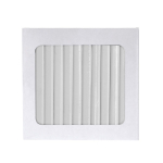 Witte houten potloden in doos van 12 voor digitale gravure kleur wit  negende weergave