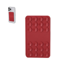 Zelfklevende smartphonehouder van siliconen met zuignap