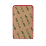 Zelfklevende smartphonehouder van siliconen met zuignap derde weergave