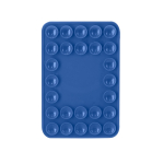 Magnetische smartphonehouder van silicone met zuignap kleur blauw  negende weergave