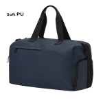 Reistas van synthetisch leer met schoenenvak