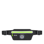 Sportieve heuptas van polyester met oplaadbare voorlamp met jouw bedrukking