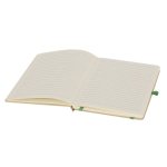 A5-gelijnd notitieboek van gerecycled karton met harde kaft derde weergave