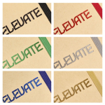 A5-gelijnd notitieboek van gerecycled karton met harde kaft vijfde weergave