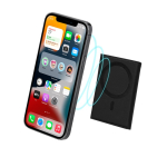 Kaarthouder met bevestiging en magneetsluiting derde weergave