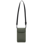 Schoudertas van synthetisch leer met  verstelbare band kleur donkergroen  negende weergave