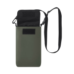 Schoudertas van synthetisch leer met  verstelbare band vijfde weergave