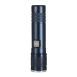 Oplaadbare zaklamp van aluminium met uitschuifbare zoom vierde weergave