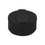 Opvouwbare siliconen beker met schuifmondstuk 350 ml vierde weergave