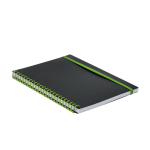 A5-ringband met gelinieerde pagina’s en elastische sluiting tweede weergave