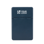 Pashouder met smartphone-standaard met matte afwerking met jouw bedrukking