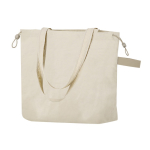 Nylon schoudertas met verstelbare koordsluiting 135g/m² tweede weergave