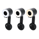 Ringlamp met ventilator en telefoonhouder 500mAh derde weergave