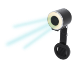 Ringlamp met ventilator en telefoonhouder 500mAh zesde weergave