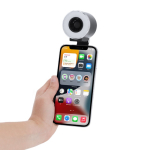 Ringlamp met ventilator en telefoonhouder 500mAh zevende weergave
