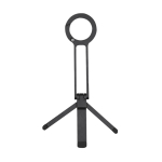 Opvouwbare telefoonhouder met karabijnhaak, meerdere hoogte tweede weergave